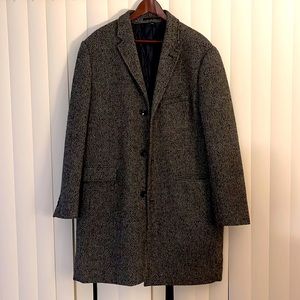 Mens J Crew Wool Coat. Size 46 Regular